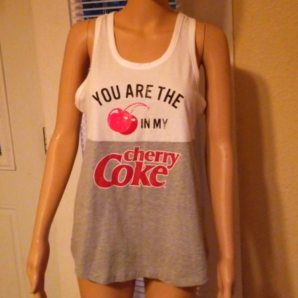 🍒Cherry Coke tank top M🍒